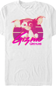 Gizmo Retro Sunset Gremlins T-Shirt