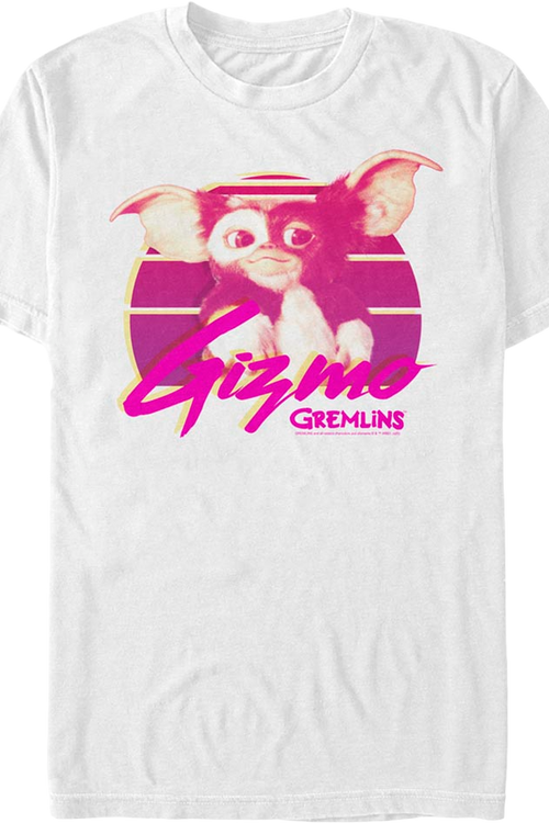 Gizmo Retro Sunset Gremlins T-Shirtmain product image
