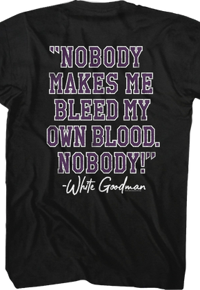 Globo Gym Nobody Makes Me Bleed My Own Blood Dodgeball Shirt