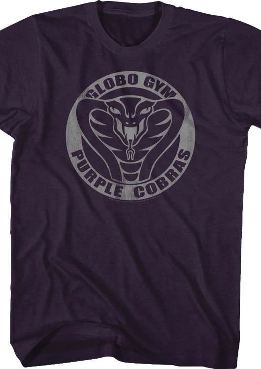 Globo Gym Purple Cobras Dodgeball T-Shirt - main product image