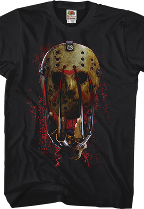Glove And Mask Freddy vs. Jason T-Shirt