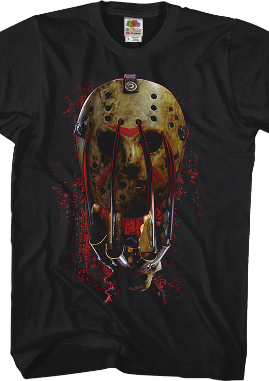 Glove And Mask Freddy vs. Jason T-Shirt - main product image