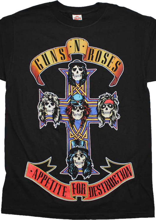GNR Appetite For Destruction Shirt - main product image