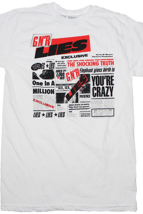 GN'R Lies Guns N' Roses T-Shirt