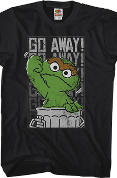 Go Away Oscar The Grouch T-Shirt