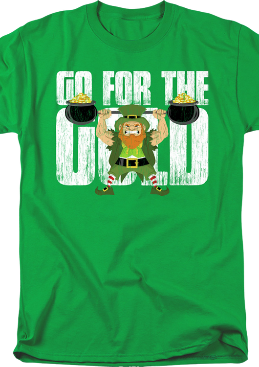 Go For The Gold St. Patrick's Day T-Shirt - main product image