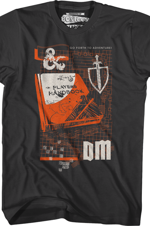 Go Forth To Adventure Dungeons & Dragons T-Shirtmain product image