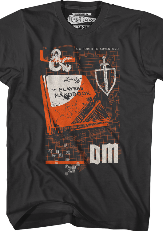 Go Forth To Adventure Dungeons & Dragons T-Shirt - main product image