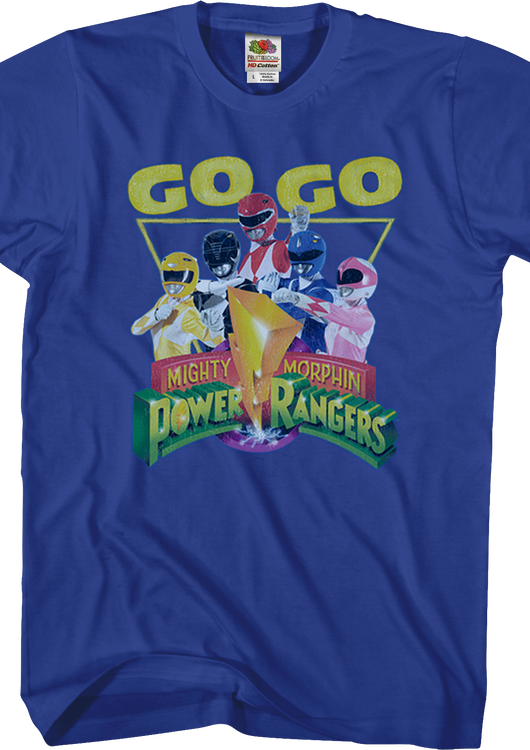 Go Go Power Rangers Shirt - main product image