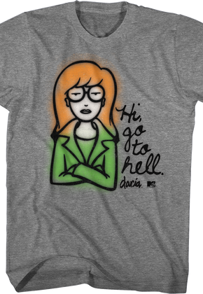 Go To Hell Daria T-Shirt