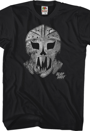Goalie Mask Slap Shot T-Shirt