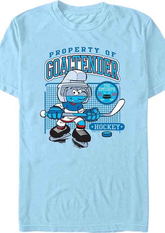 Goaltender Smurfs T-Shirt - main product image