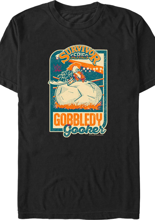 Gobbledy Gooker WWE T-Shirt - main product image