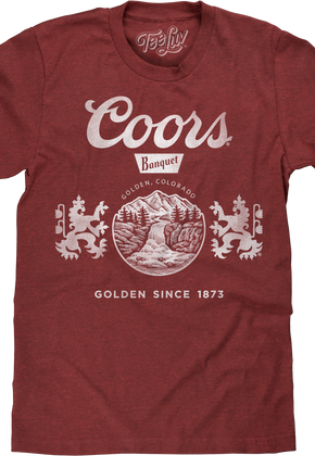 Golden Since 1873 Coors T-Shirt
