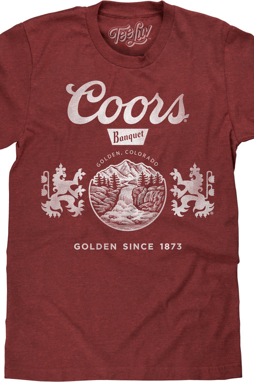 Golden Since 1873 Coors T-Shirt - main product image