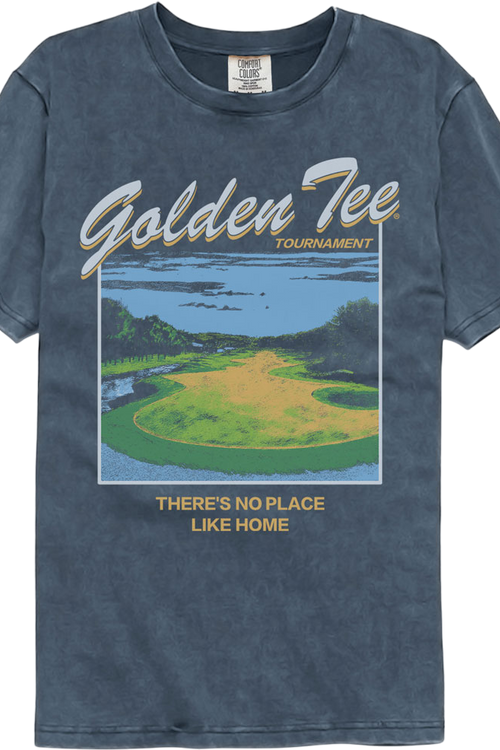 Golden Tee No Place Like Comfort Colors Brand T-Shirtmain product image