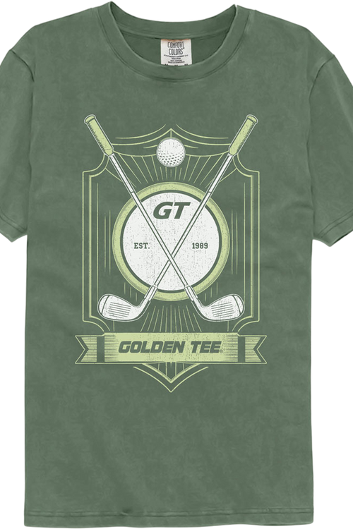Golden Tee Shield Comfort Colors Brand T-Shirtmain product image