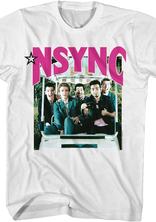 Golf Cart NSYNC T-Shirt - main product image