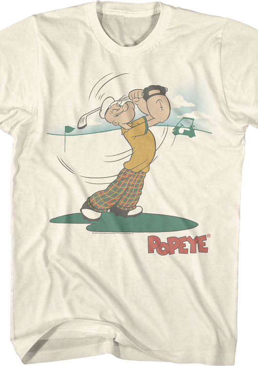 Golf Swing Popeye T-Shirt - main product image