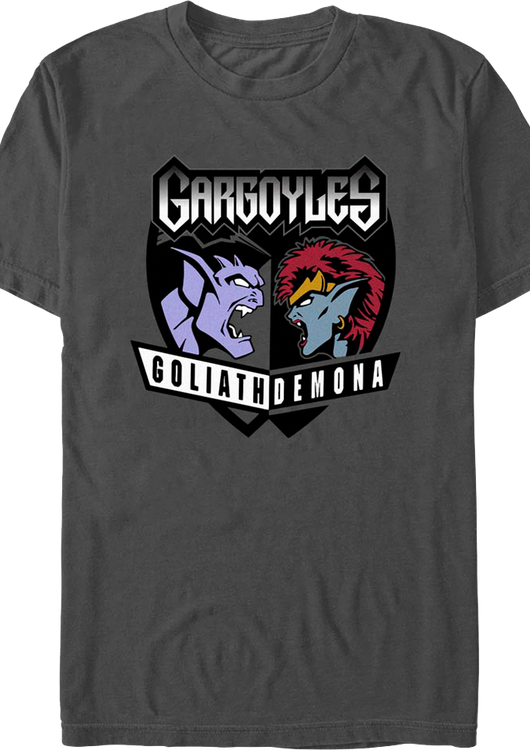 Goliath & Demona Gargoyles T-Shirt - main product image