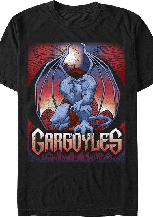 Goliath Pose Gargoyles T-Shirt - main product image