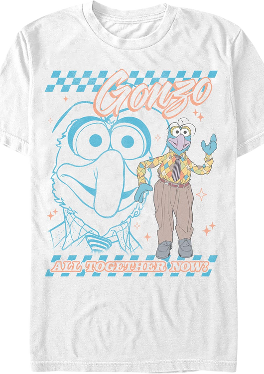 Gonzo All Together Now Muppets T-Shirt - main product image