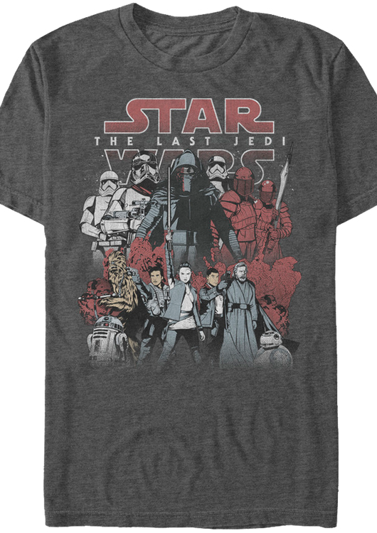 Good and Evil Star Wars The Last Jedi T-Shirt - main product image