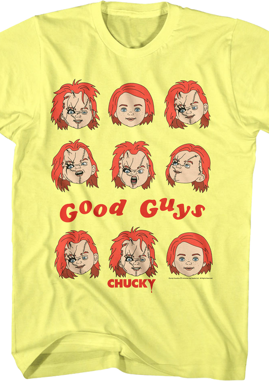 Good Guys Faces Child's Play T-Shirt - main product image
