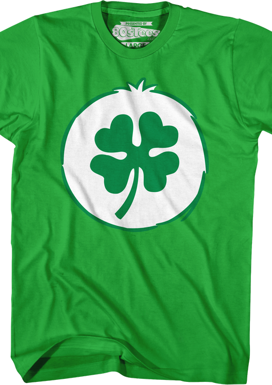 Good Luck Bear Belly Badge Care Bears T-Shirt - main product image