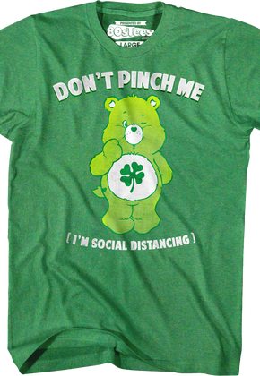 Good Luck Bear Don't Pinch Me I'm Social Distancing Care Bears T-Shirt