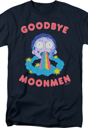 Goodbye Moonmen Rick And Morty T-Shirt