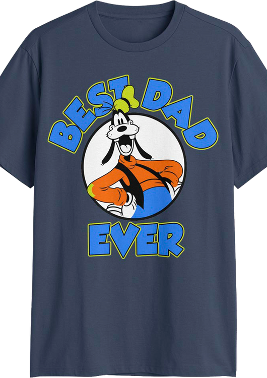 Goofy Best Dad Ever Disney T-Shirt - main product image