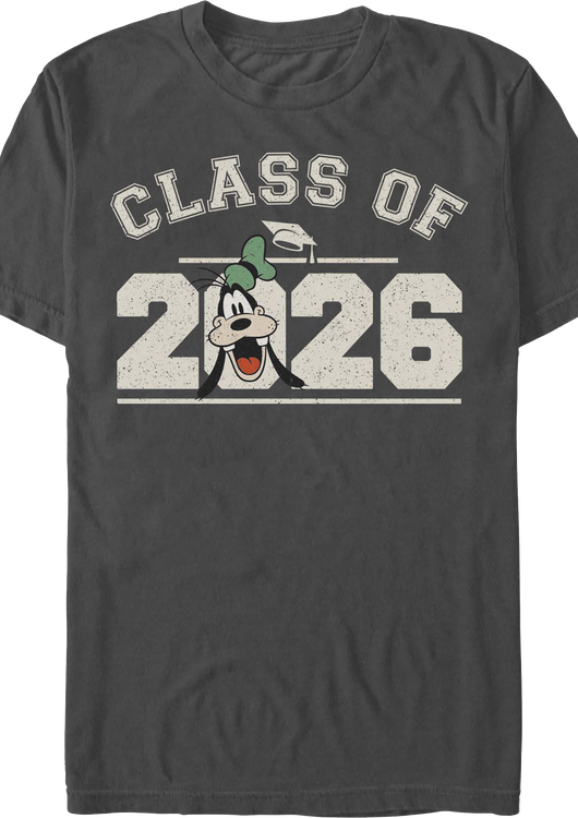 Goofy Class Of 2026 Disney T-Shirt - main product image