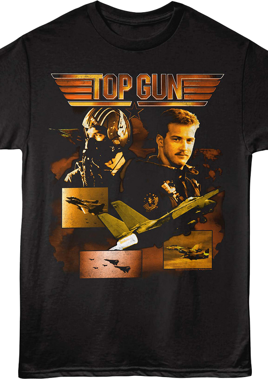 Goose Collage Top Gun T-Shirt - main product image