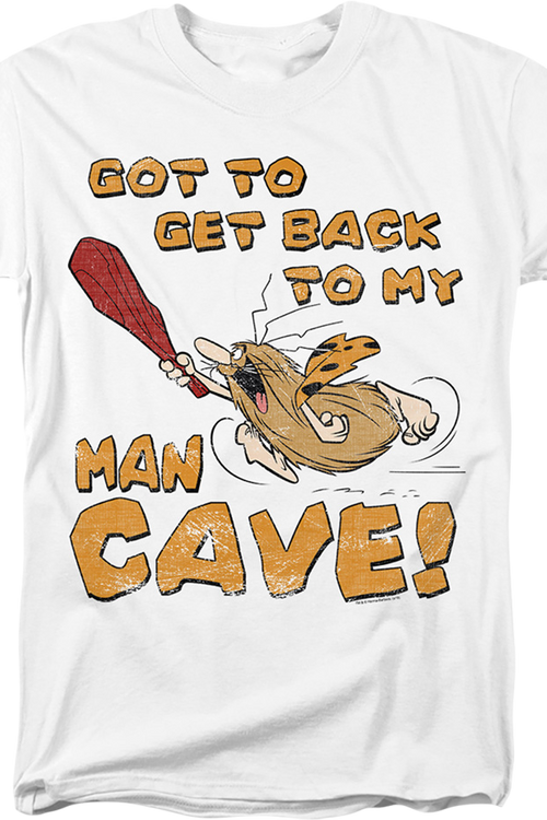 Got To Get Back To My Man Cave Captain Caveman T-Shirtmain product image