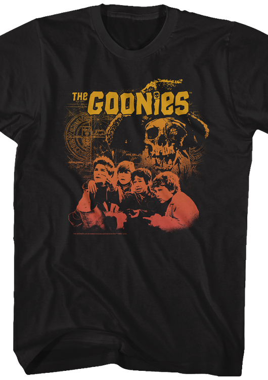 Gradient Collage Goonies T-Shirt - main product image