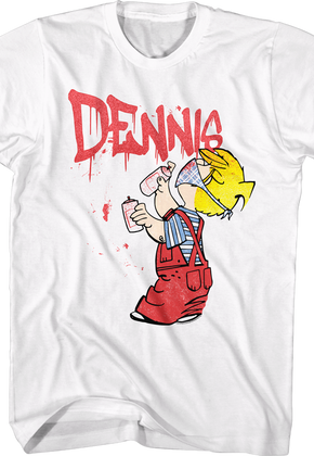 Graffiti Dennis the Menace T-Shirt