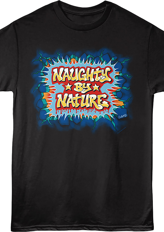 Graffiti Naughty By Nature T-Shirt - main product image
