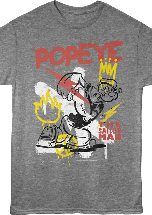 Graffiti Popeye T-Shirt - main product image