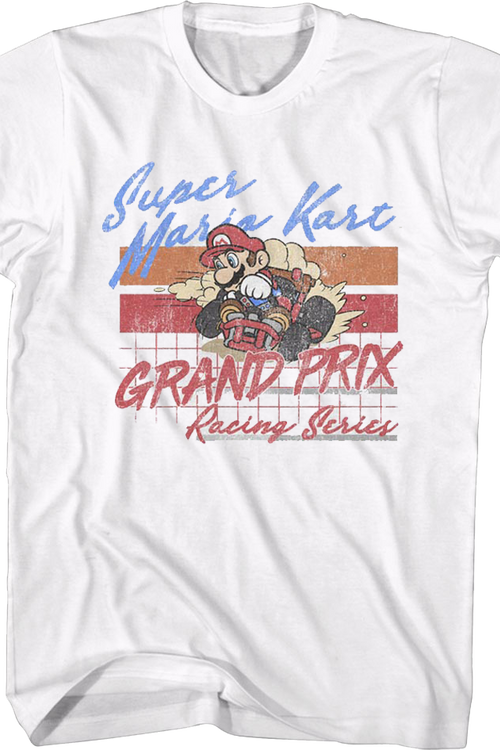 Grand Prix Racing Series Super Mario Kart T-Shirtmain product image