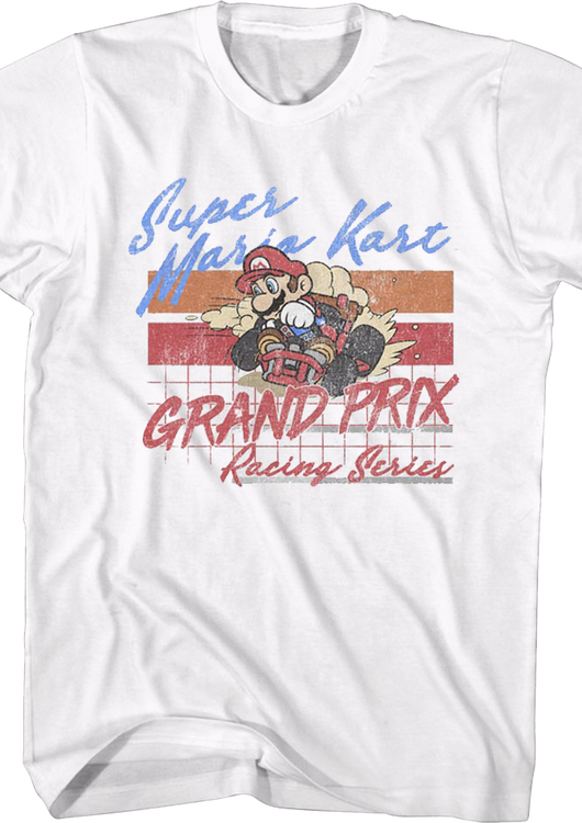 Grand Prix Racing Series Super Mario Kart T-Shirt - main product image