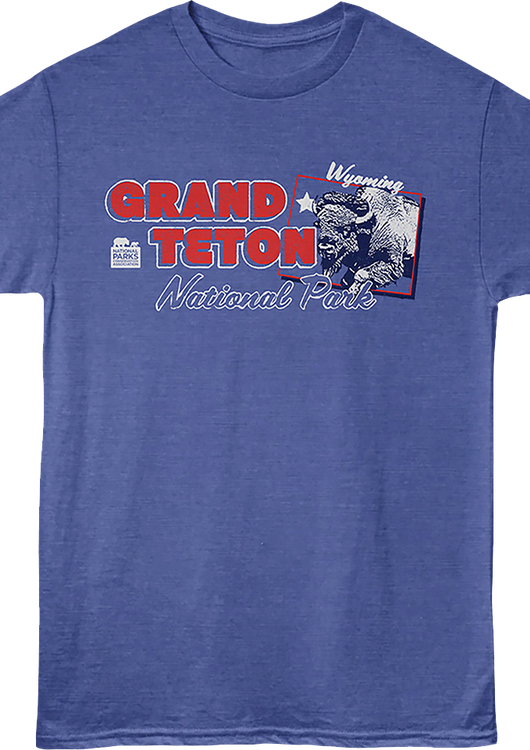 Grand Teton Wyoming National Park T-Shirt - main product image