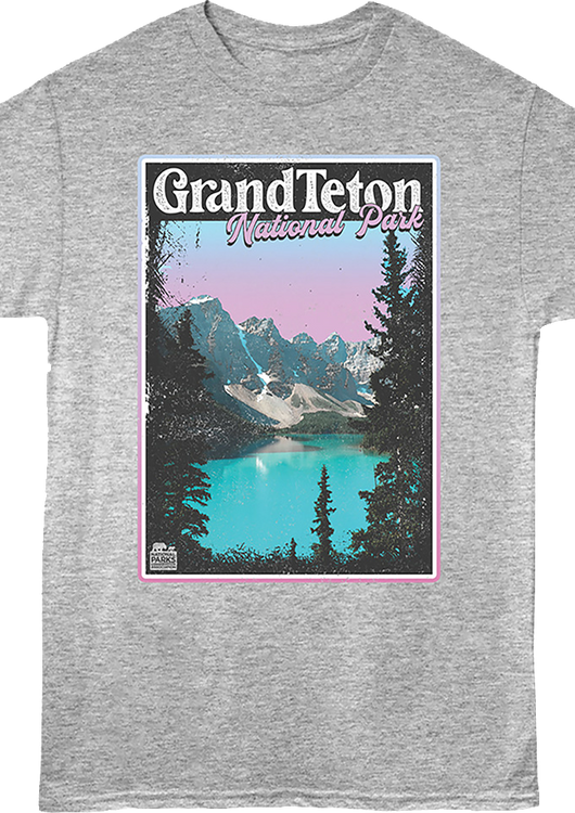 Poster Grand Teton National Park T-Shirt - main product image