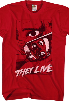 Graphic Poster They Live T-Shirt