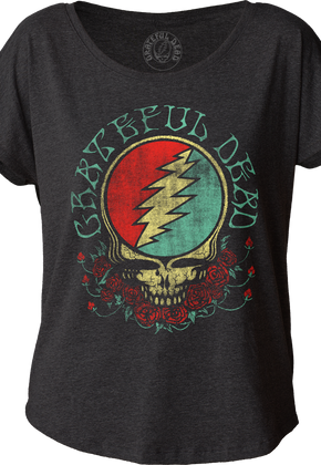 Ladies Grateful Dead Dolman Shirt