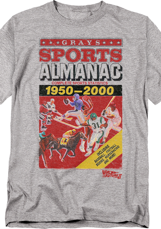 Grays Sports Almanac Back To The Future T-Shirt - main product image