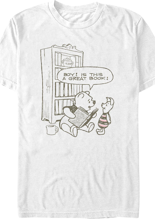 Great Book Winnie The Pooh T-Shirt - main product image