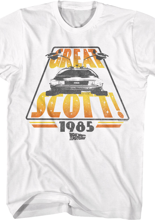Great Scott 1985 Back To The Future T-Shirt - main product image