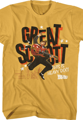 Great Scott Guitar Solo Back To The Future T-Shirt