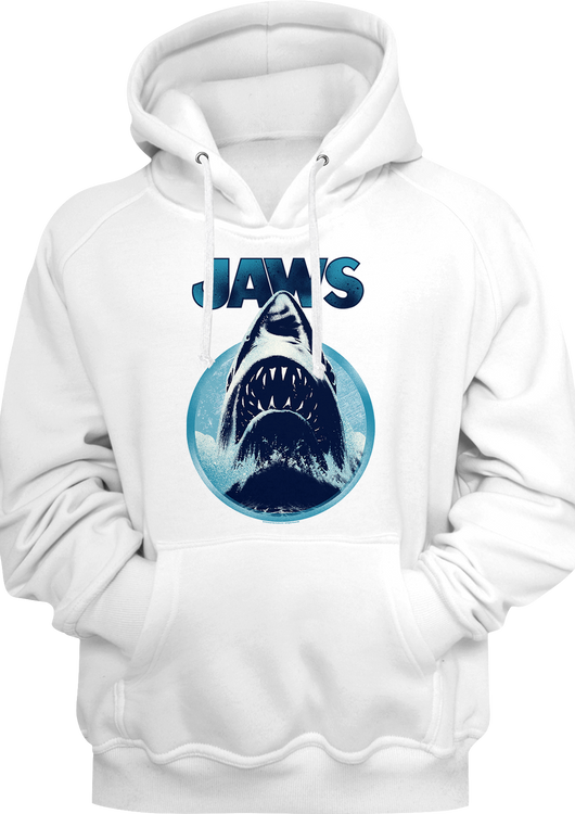 Great White Jaws Hoodie - main product image